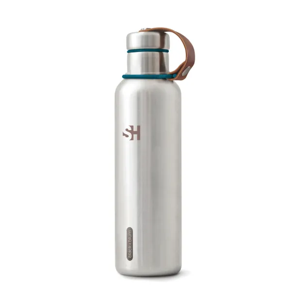 Black+Blum Insulated Water Bottle Large 750ml - Black & Blum turquoise 