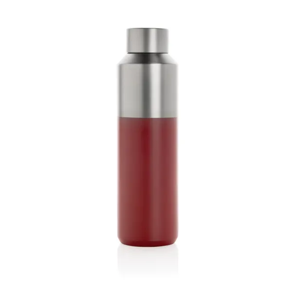 Fluid boca od RCS certificiranog recikliranog čelika, 600 ml - XD Collection red 