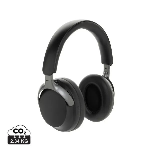 Soundpro ANC slušalice od RCS reciklirane plastike - XD Collection Crna 