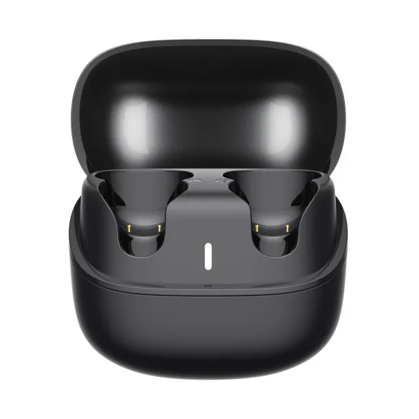 Urban Vitamin Long Beach ENC plastic wireless earbuds - Urban Vitamin Black 
