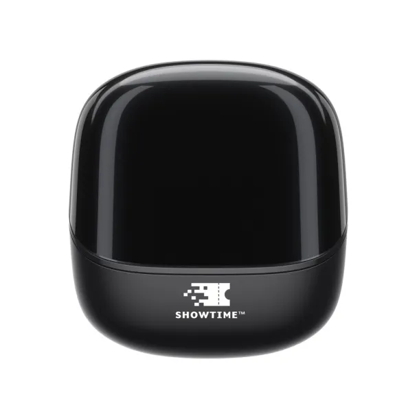 Urban Vitamin Long Beach ENC plastic wireless earbuds - Urban Vitamin Black 