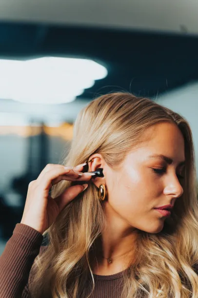 Urban Vitamin Long Beach ENC plastic wireless earbuds - Urban Vitamin Black 