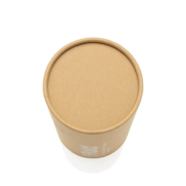 Fluid RCS certified recycled steel tumbler 500ml - XD Collection red 