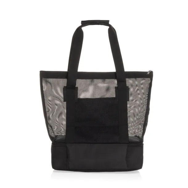 Iqlo Aware™  RPET 2-in-1 cooler tote - XD Collection Black 