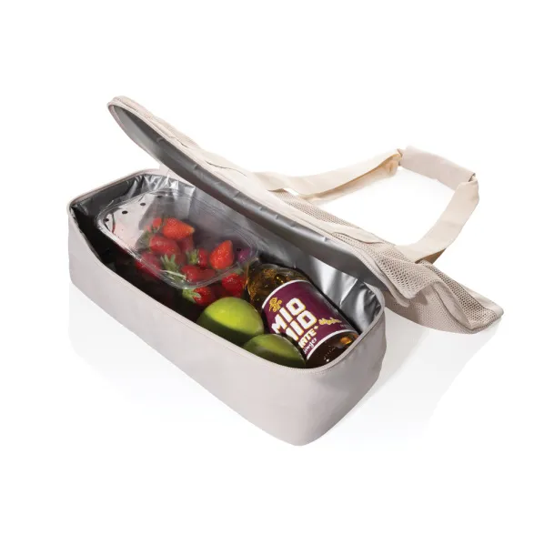 Iqlo Aware™  RPET 2-in-1 cooler tote - XD Collection beige