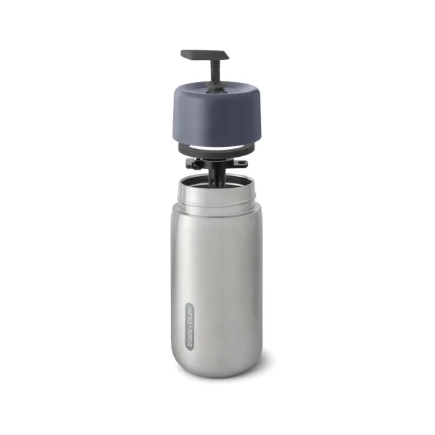 Black+Blum izolirana nepropusna putna šalica od nehrđajućeg čelika, 340 ml - Black + Blum Siva 