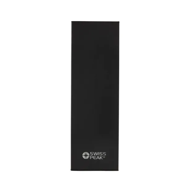 Swiss Peak Luca set luksuznih olovki od RCS recikliranog mesinga - Swiss Peak Crna 