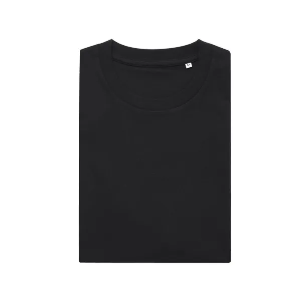  Iqoniq Bryce recycled cotton unisex t-shirt - iqoniq Black
