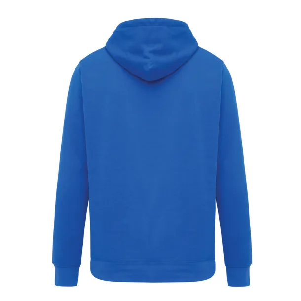  Iqoniq Rila lightweight recycled cotton hoodie - iqoniq Kraljevski plava