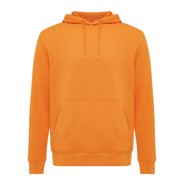  Iqoniq Rila lightweight recycled cotton hoodie - iqoniq Narančasta