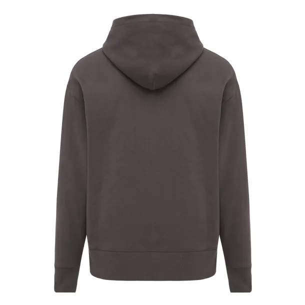  Iqoniq Yoho recycled cotton relaxed hoodie - iqoniq anthracite