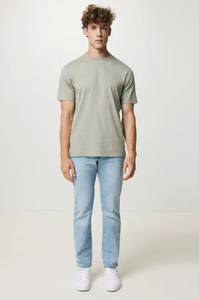 Iqoniq Sierra unisex lagana majica od recikliranog pamuka, 160 g/m2 - iqoniq light heather green