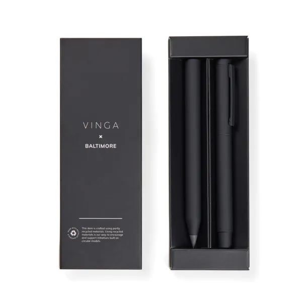 VINGA Baltimore RCS set kemijskih olovaka - Vinga black 