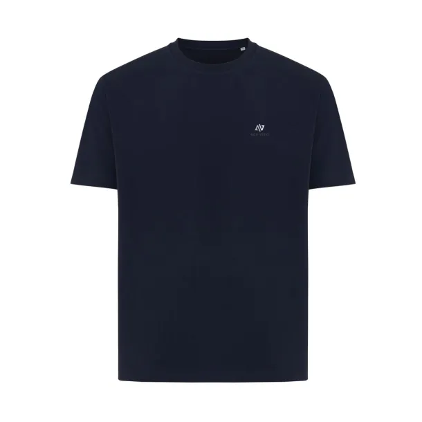 Iqoniq Teide unisex majica kratkih rukava od recikliranog pamuka, 180 g/m2 - iqoniq navy