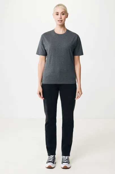 Iqoniq Teide unisex majica kratkih rukava od recikliranog pamuka - iqoniq heather anthracite