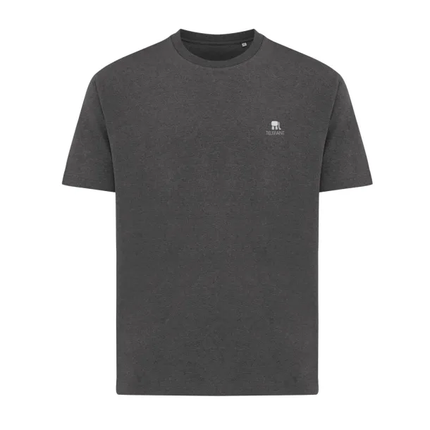 Iqoniq Teide unisex majica kratkih rukava od recikliranog pamuka - iqoniq anthracite 