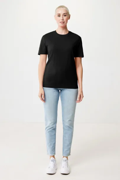  Iqoniq Bryce recycled cotton unisex t-shirt - iqoniq Black 