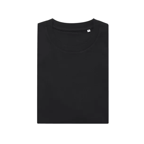  Iqoniq Bryce unisex kratka majica od recikliranog pamuka, 180 g/m² - iqoniq Crna