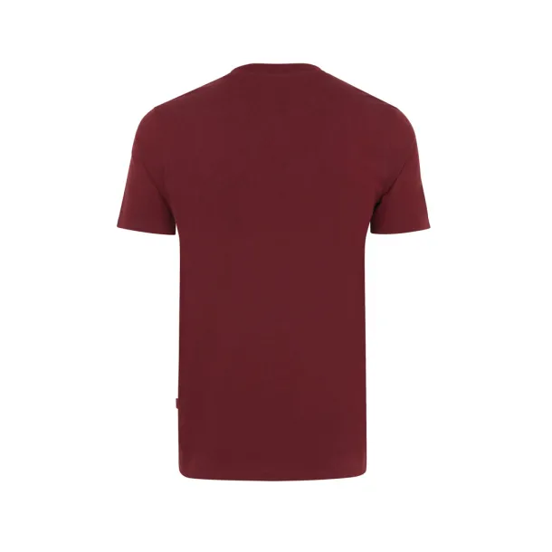  Iqoniq Bryce unisex kratka majica od recikliranog pamuka, 180 g/m² - iqoniq burgundy