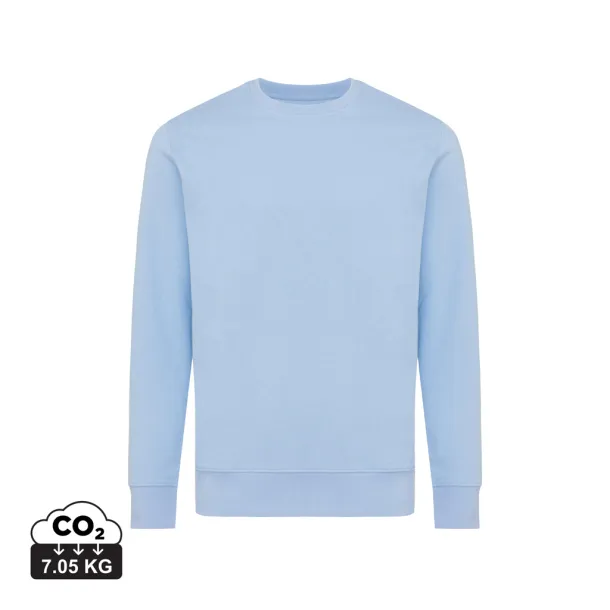  Iqoniq Etosha lagani pulover od recikliranog pamuka, 280 g/m² - iqoniq sky blue