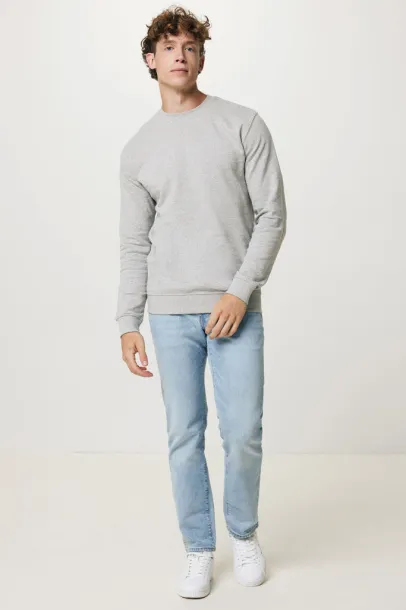  Iqoniq Etosha lagani pulover od recikliranog pamuka, 280 g/m² - iqoniq light heather grey