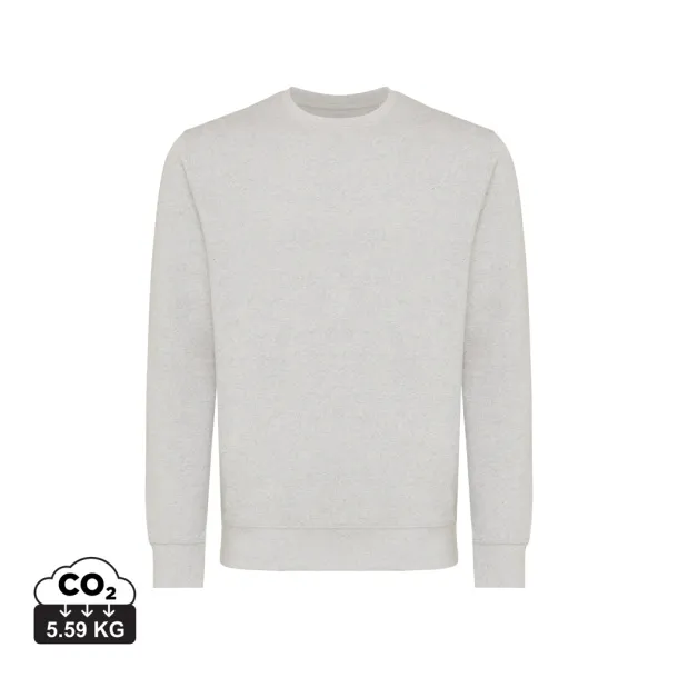  Iqoniq Etosha lagani pulover od recikliranog pamuka, 280 g/m² - iqoniq light heather grey