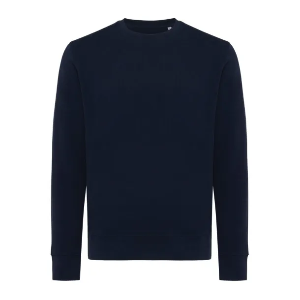  Iqoniq Etosha lightweight recycled cotton crew neck - iqoniq navy