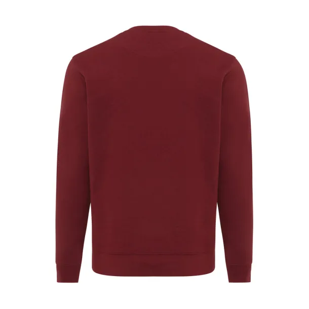  Iqoniq Etosha lightweight recycled cotton crew neck - iqoniq burgundy