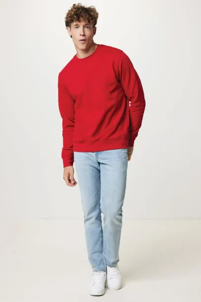  Iqoniq Etosha lightweight recycled cotton crew neck - iqoniq Crvena