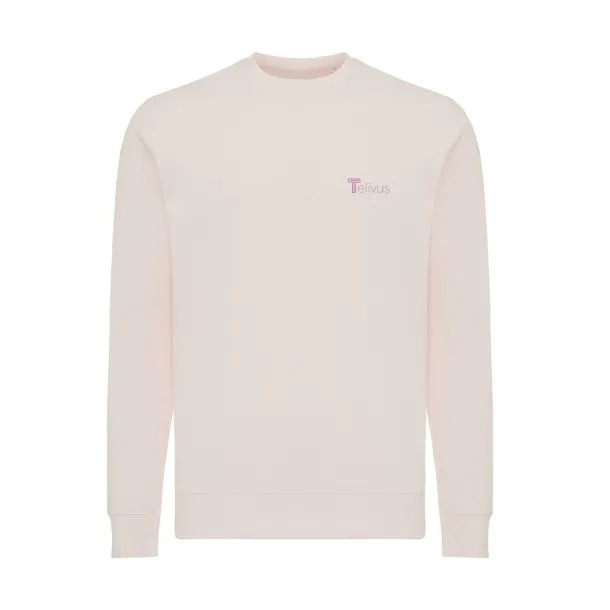  Iqoniq Etosha lagani pulover od recikliranog pamuka, 280 g/m² - iqoniq cloud pink