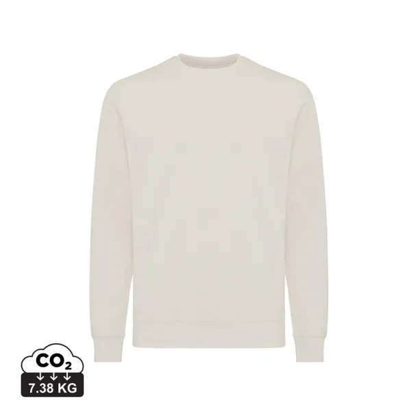  Iqoniq Etosha lagani pulover od recikliranog pamuka - iqoniq ivory white 