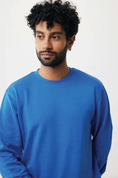  Iqoniq Etosha lightweight recycled cotton crew neck - iqoniq Kraljevski plava