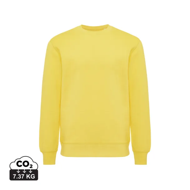  Iqoniq Etosha lagani pulover od recikliranog pamuka, 280 g/m² - iqoniq Žuta