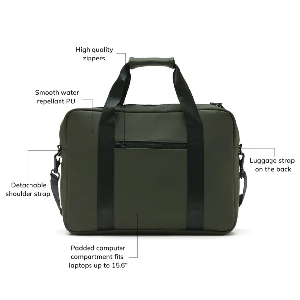  VINGA Baltimore torba za laptop - Vinga Zelena