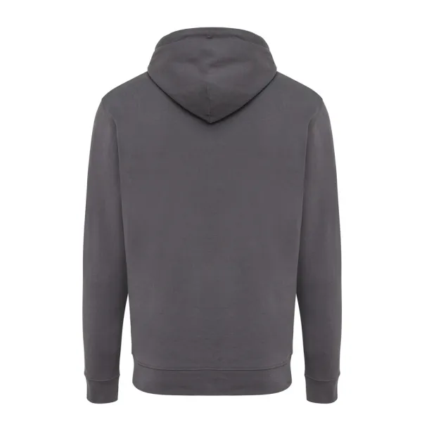  Iqoniq Jasper unisex hoodie od recikliranog pamuka - iqoniq anthracite 