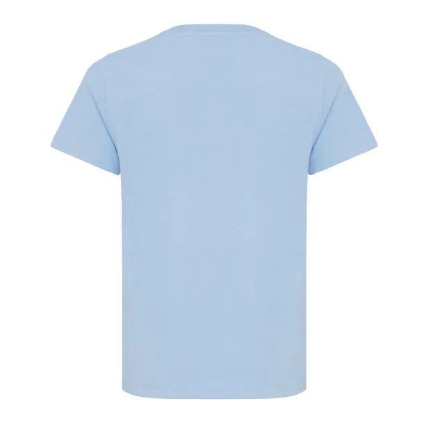  Iqoniq Koli kids lightweight recycled cotton t-shirt - iqoniq sky blue