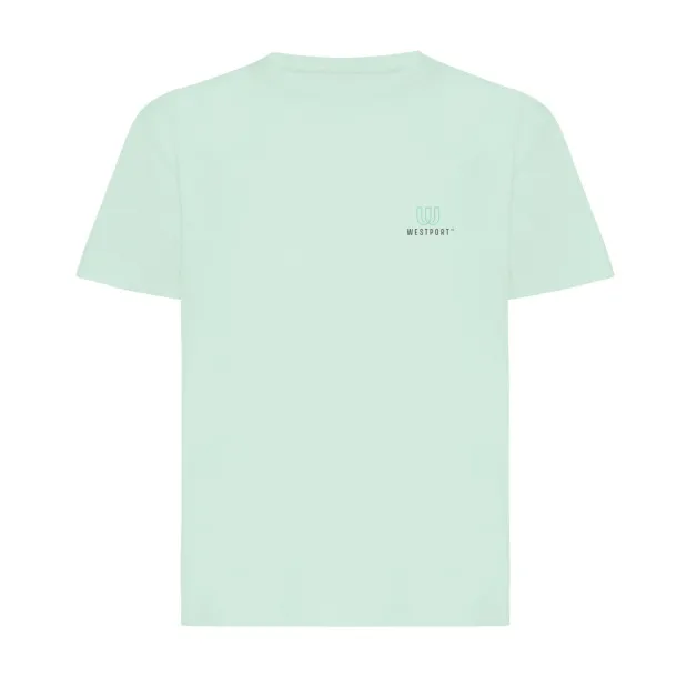  Iqoniq Koli kids lightweight recycled cotton t-shirt - iqoniq crushed mint 