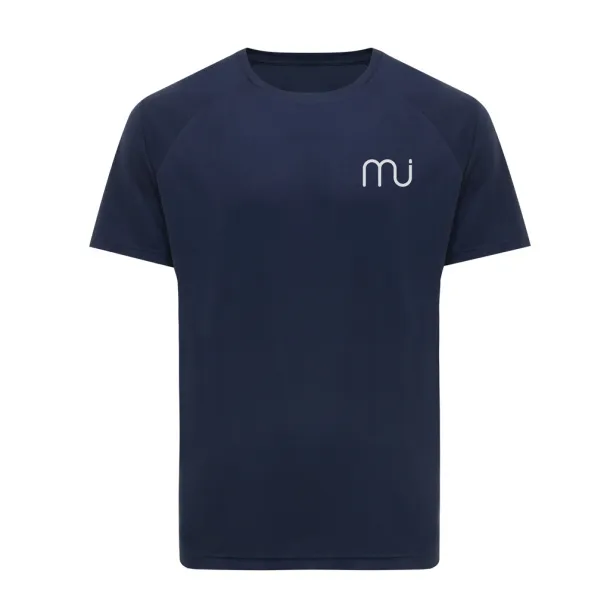  Iqoniq Tikal unisex quick dry sportska majica od recikliranog poliestera, 150 g/m2 - iqoniq navy