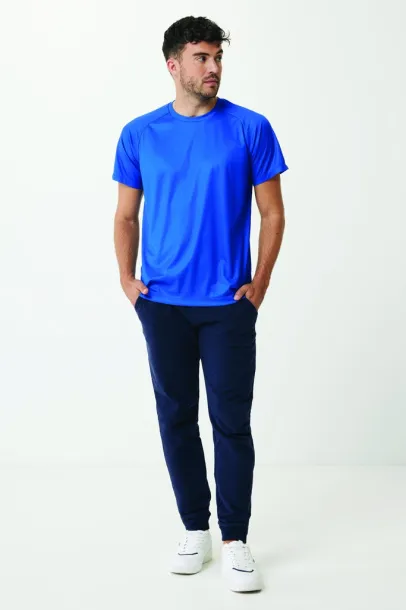  Iqoniq Tikal recycled polyester quick dry sport t-shirt - iqoniq Kraljevski plava