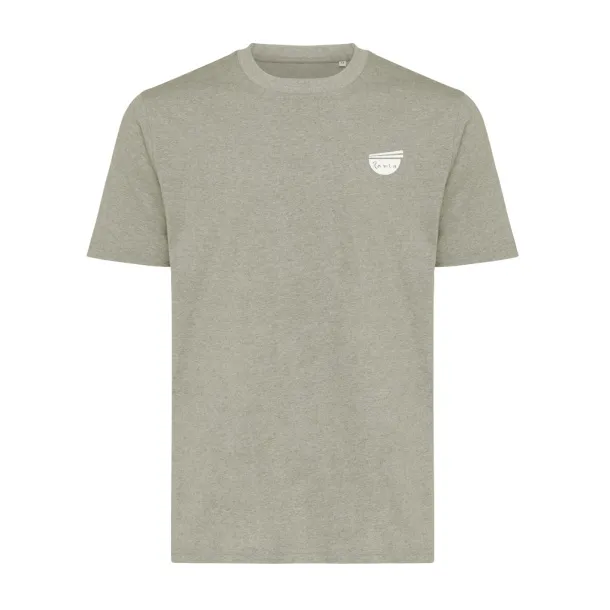  Iqoniq Sierra lightweight recycled cotton t-shirt  - iqoniq light heather green