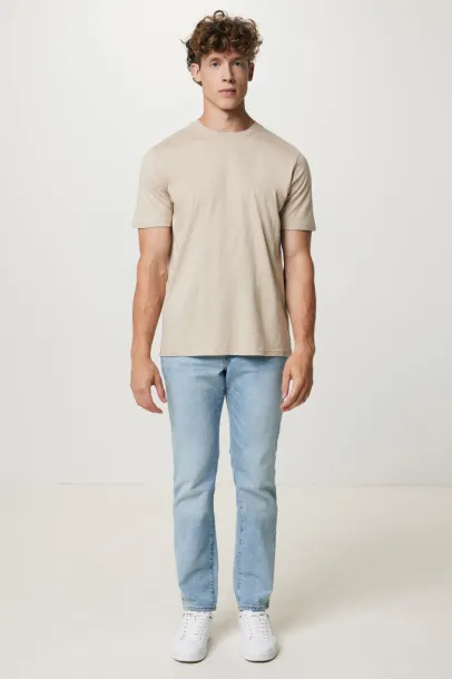  Iqoniq Sierra unisex lagana majica od recikliranog pamuka, 160 g/m2 - iqoniq light heather brown