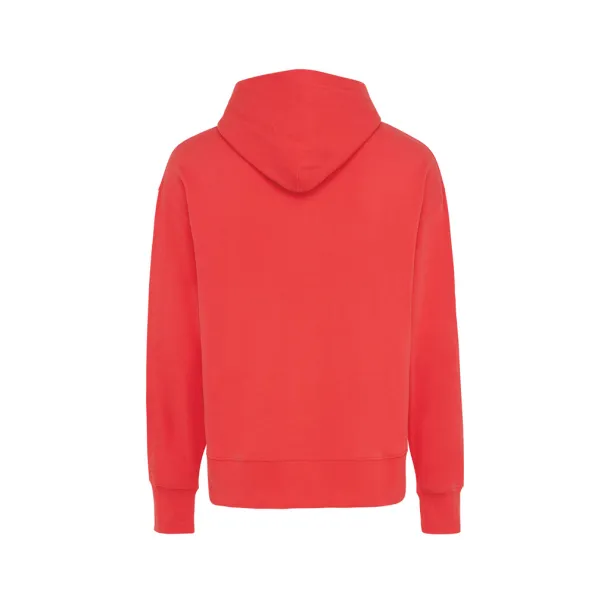  Iqoniq Yoho unisex hoodie od recikliranog pamuka, 340 g/m² - iqoniq luscious red