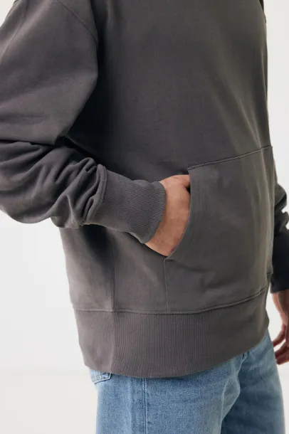  Iqoniq Yoho unisex hoodie od recikliranog pamuka - iqoniq anthracite
