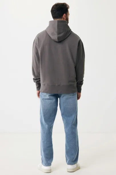  Iqoniq Yoho unisex hoodie od recikliranog pamuka, 340 g/m² - iqoniq anthracite