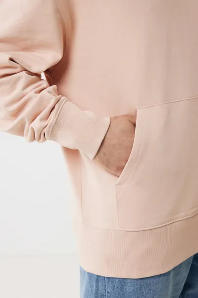  Iqoniq Yoho unisex hoodie od recikliranog pamuka, 340 g/m² - iqoniq peach nectar