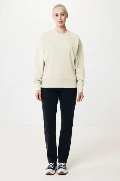  Iqoniq Kruger unisex opušteni pulover od recikliranog pamuka, 340 g/m² - iqoniq natural raw