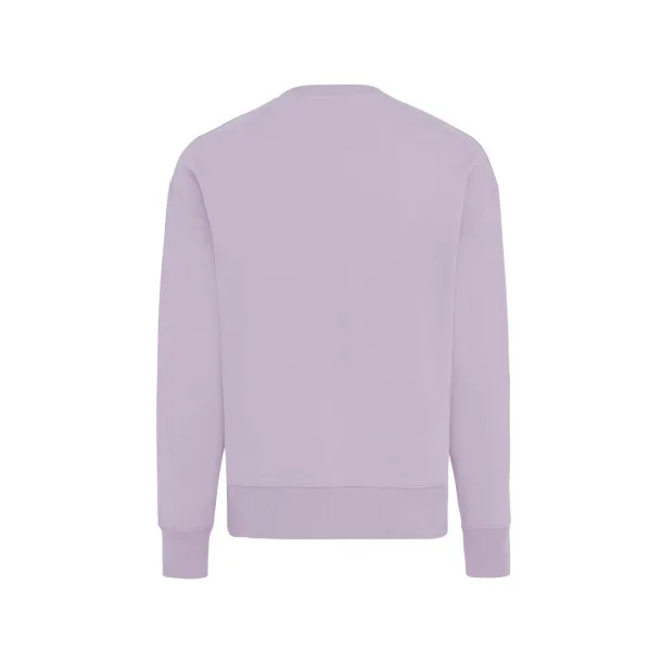  Iqoniq Kruger unisex opušteni pulover od recikliranog pamuka, 340 g/m² - iqoniq Lavanda