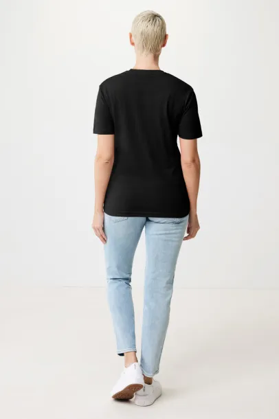  Iqoniq Bryce unisex kratka majica od recikliranog pamuka - iqoniq Crna 