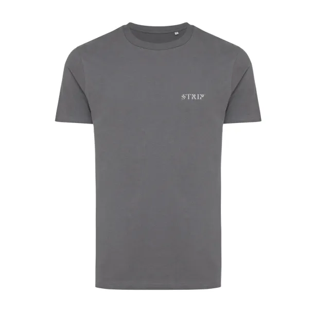  Iqoniq Bryce recycled cotton unisex t-shirt - iqoniq anthracite 