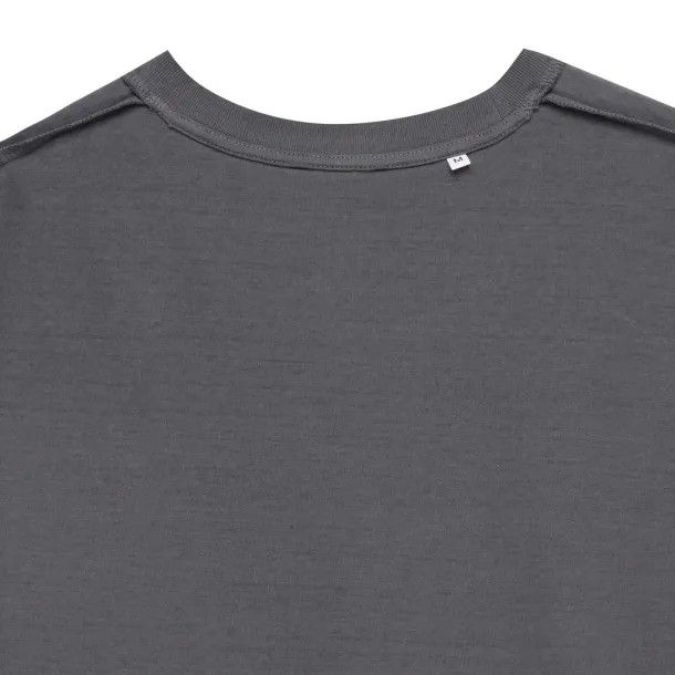  Iqoniq Bryce recycled cotton unisex t-shirt - iqoniq anthracite 